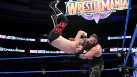 WWE Mixed Match Challenge S01E00 Sami Zayn attempts sneak attack on Braun Strowman - 30th January 2018 Full Episode