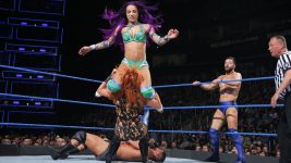 WWE Mixed Match Challenge S01E00 Sasha Banks takes out Bobby Roode in WWE MMC - 27th March 2018 Full Episode