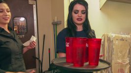 WWE Total Divas S01E00 Paige and Nia Jax work in a pizza joint - 31st October 2018 Full Episode