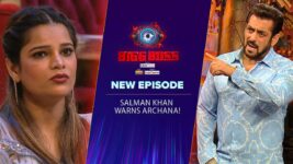 Bigg Boss (Colors tv) S16 E99 Salman Khan's WARNS Archana