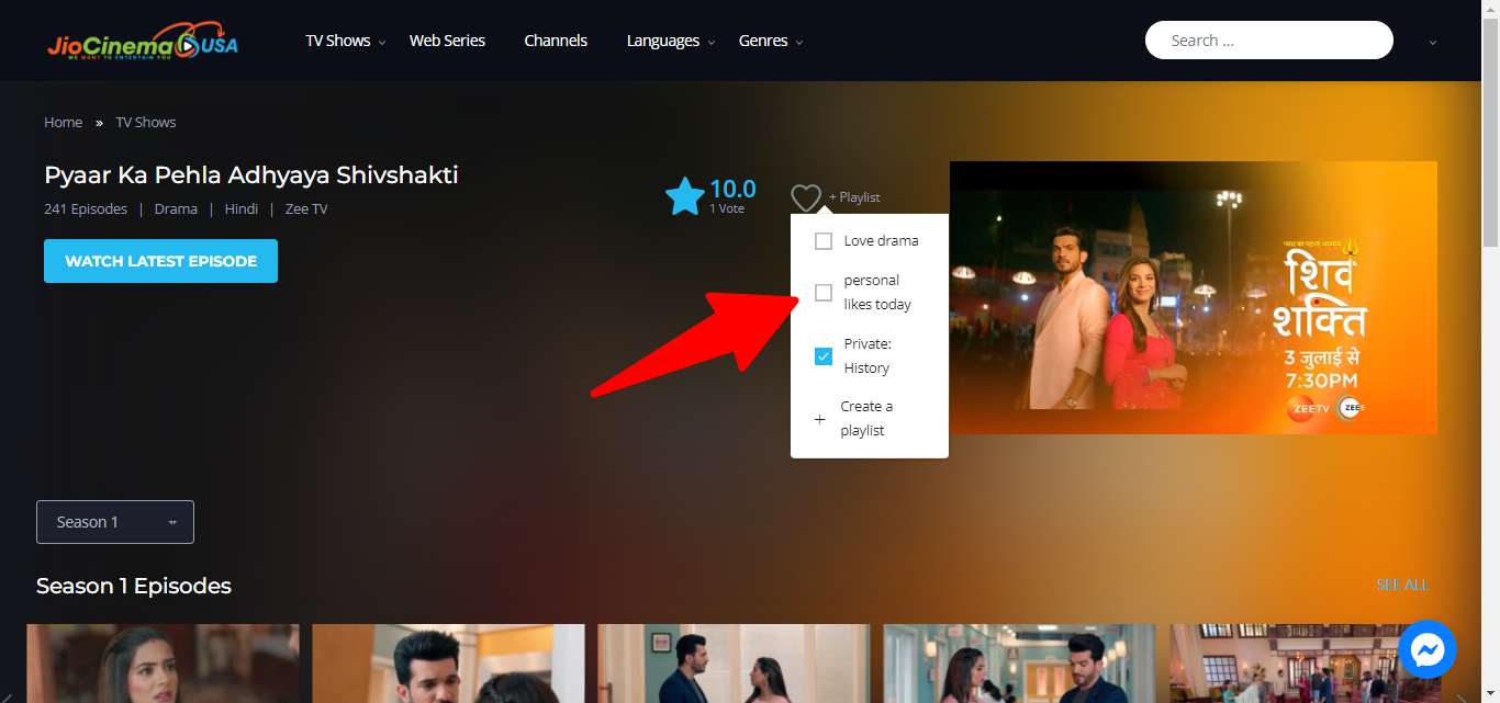 Do you want to receive push notifications for Jiocinemausa of New Episodes